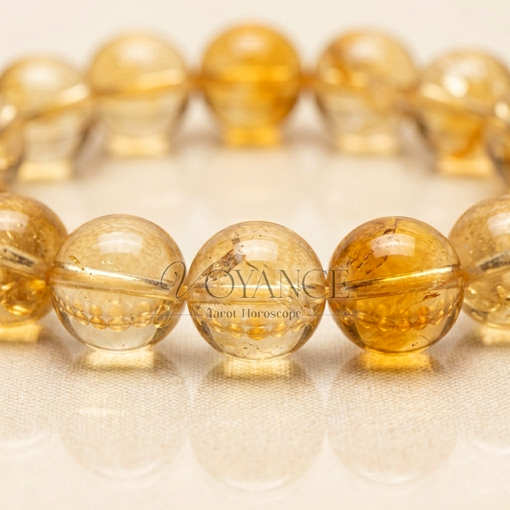 bracelet en citrine