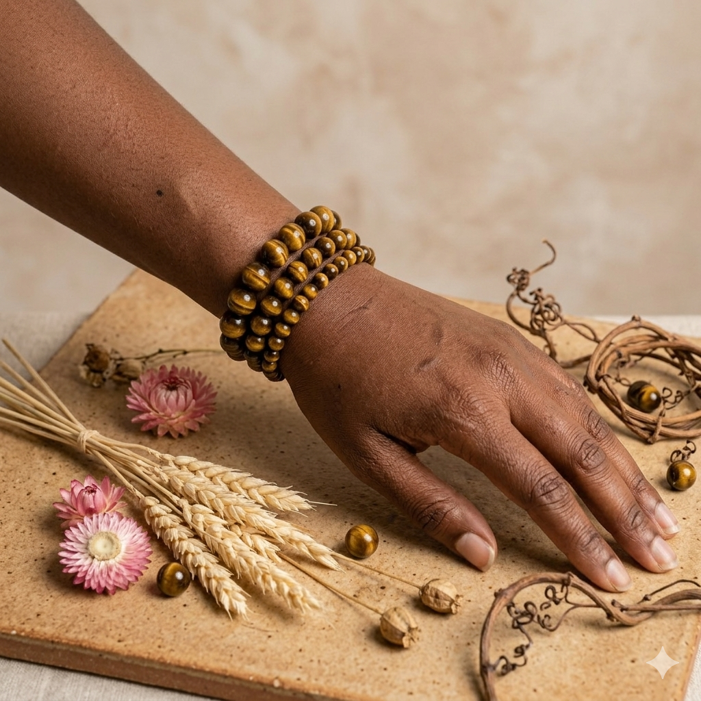 Bracelet Œil de tigre – Image 2